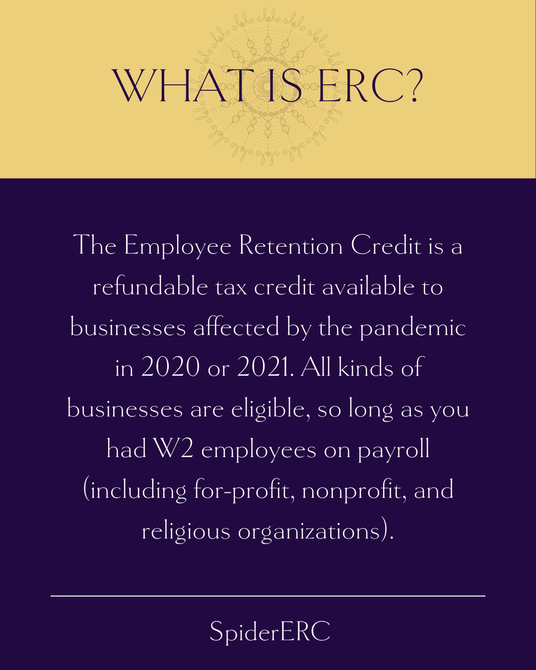 What is the employee retention credit? 